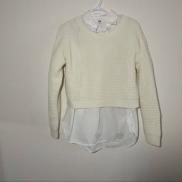 Forever 21 cropped cream cardigan - Picture 5 of 7